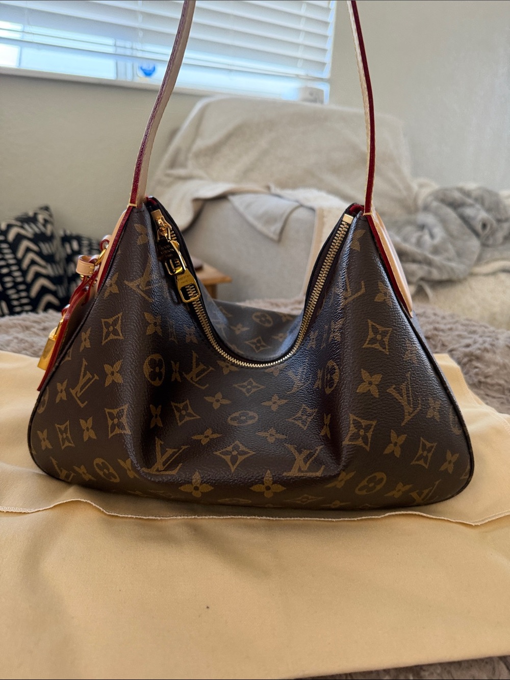 LV Brown Monogram Canvas Shoulder Bag**READ DESCRIPTION** New!! - Picture 12 of 13